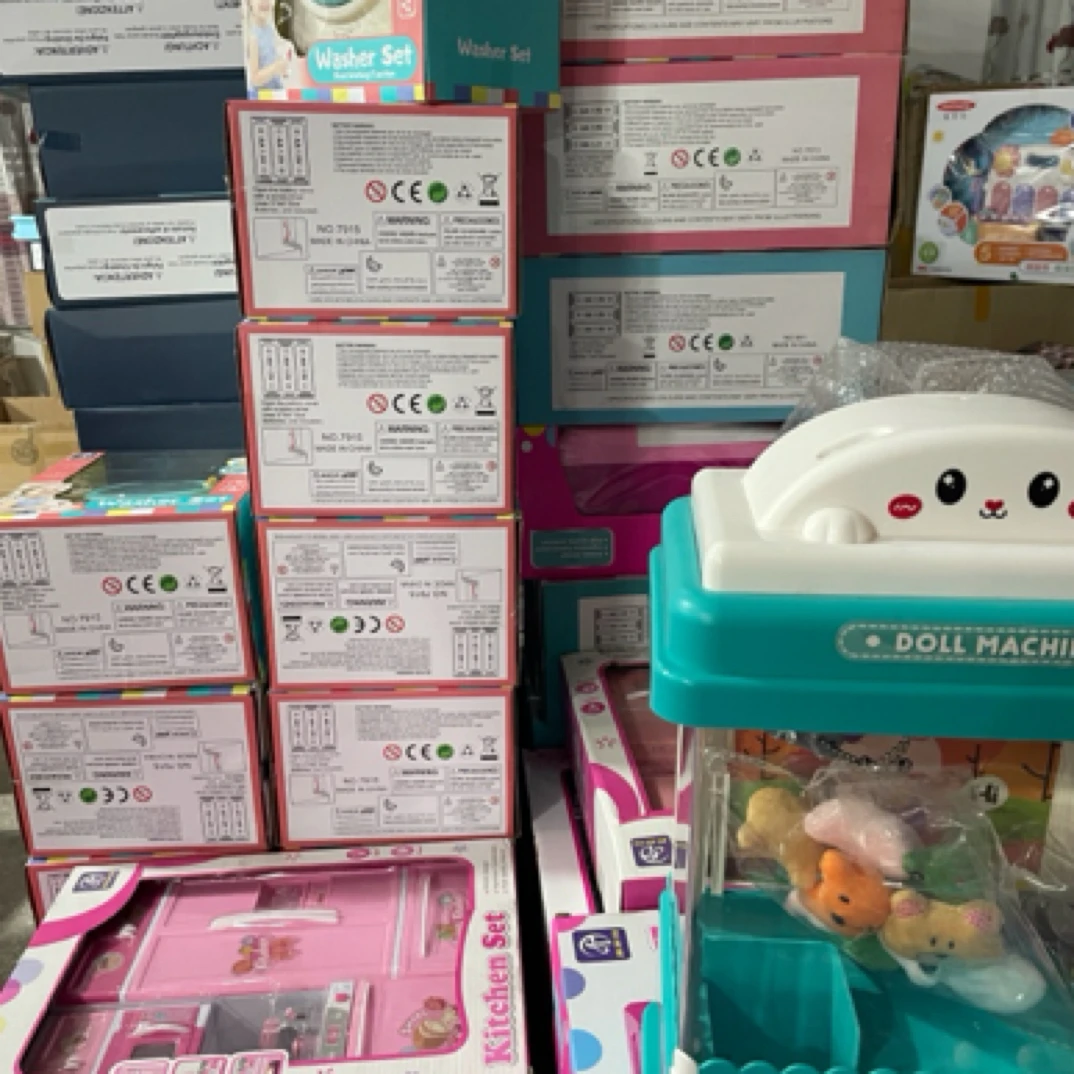 b3过家家大集合 直播间展示为准 男女过家家玩具积木车车声光