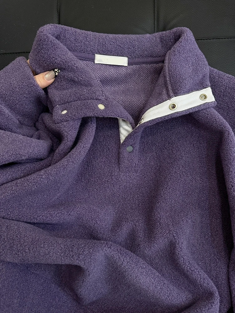 2025新款秋冬季立领针织衫毛衣时尚穿搭宽松慵懒高级感巨好看上衣