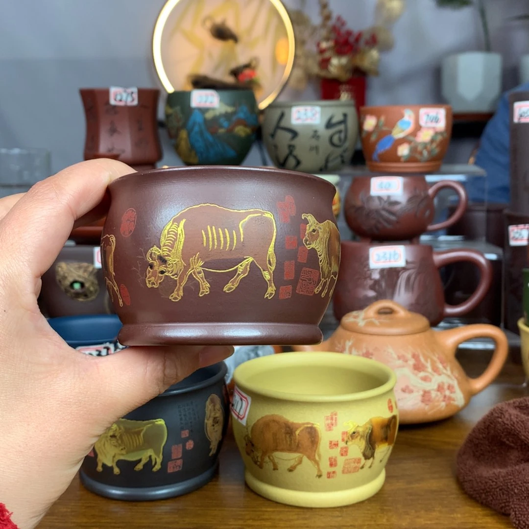 紫砂茶杯宜兴紫砂茶具