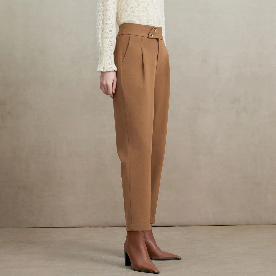 【专属】 FINITY 简约气质百搭通勤时尚直筒长裤 F21W7C02K5