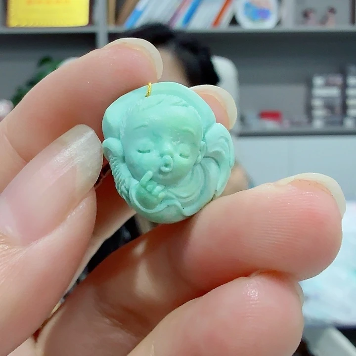 绿松石未镶嵌珠宝奇石