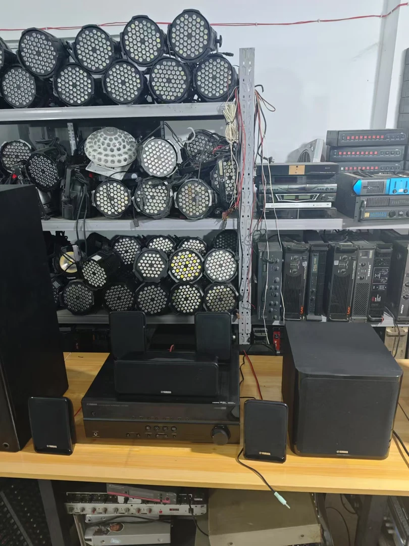 9新 Yamaha/雅马哈 《雅马哈功放+雅马哈主箱+中置环绕炮》不包邮费