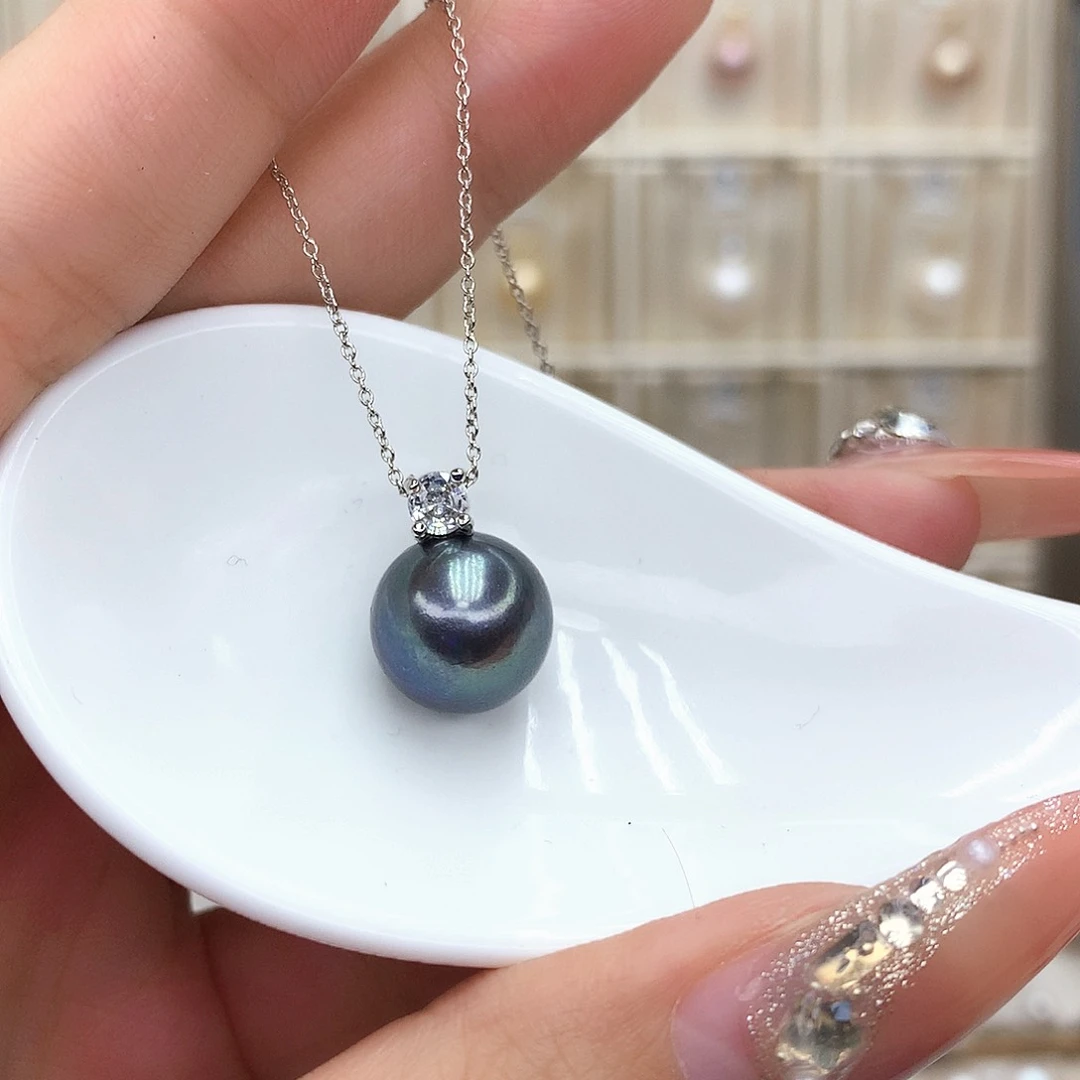 淡水珍珠合金颈饰