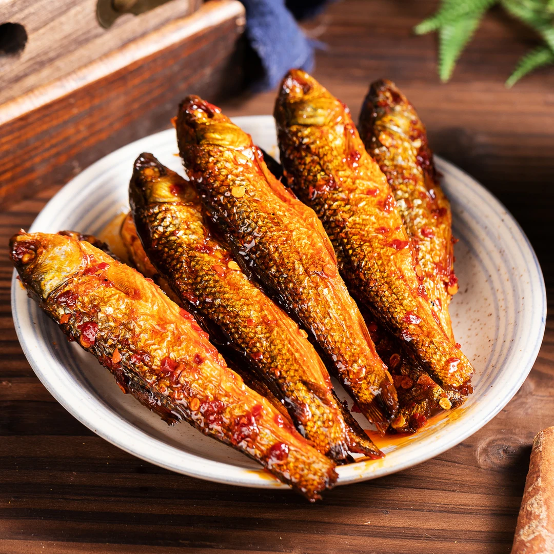 韵味手撕鱼湖南浏阳特产休闲即食鱼干零食香辣小鱼仔火焙鱼下饭菜