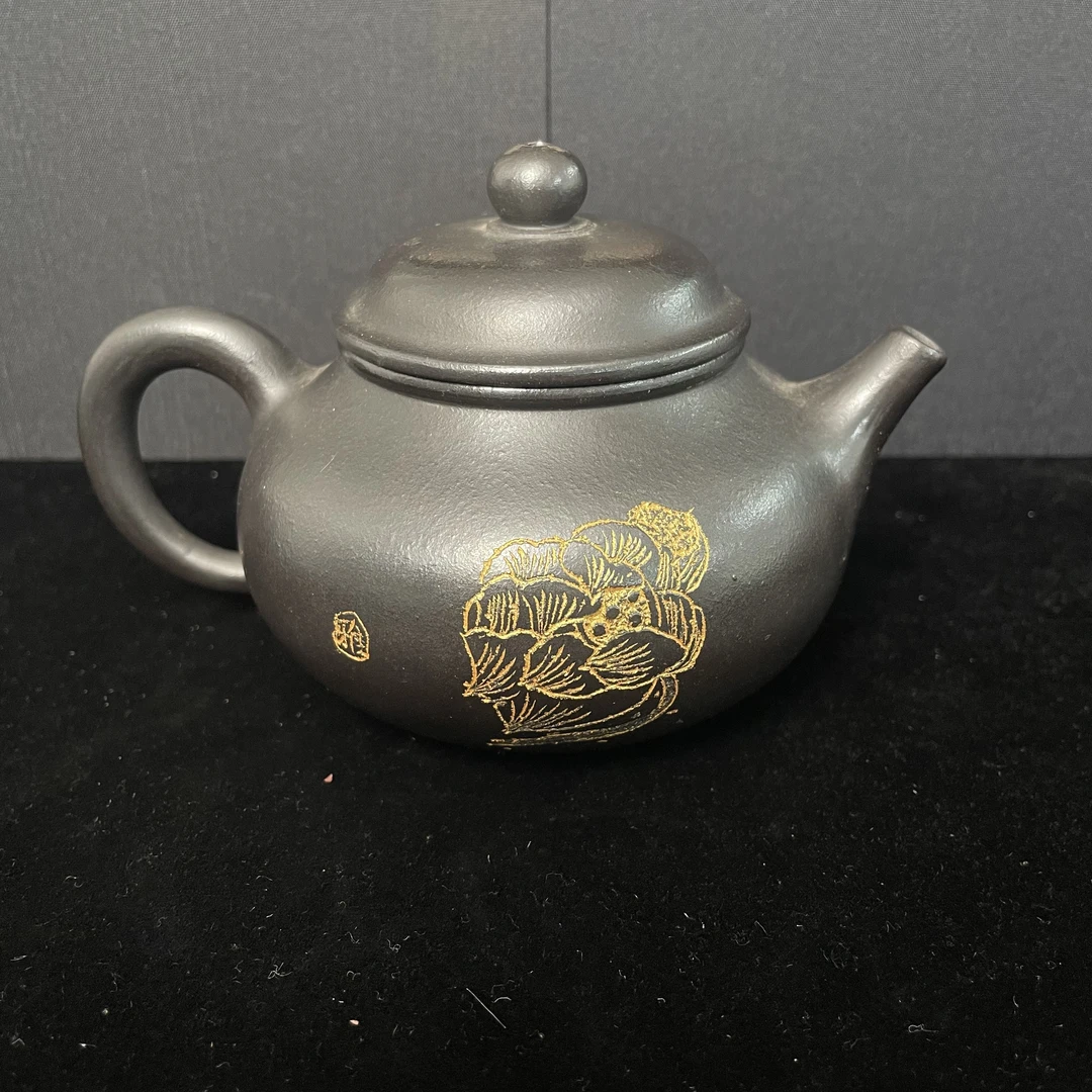 宜兴手工紫砂陶 茶壶GS3449-30