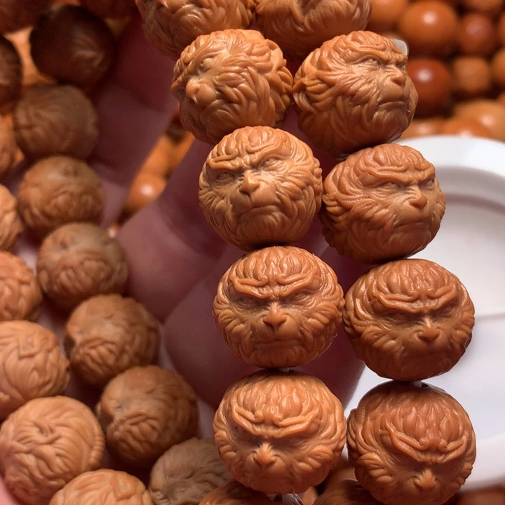 【闪购商品】猴头核桃手串静****x没悟空