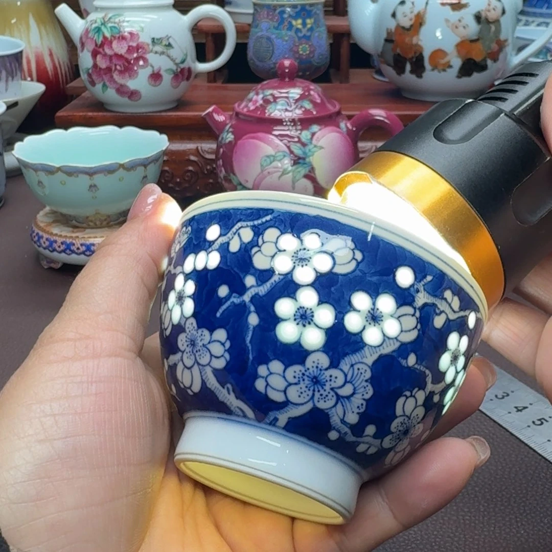 瓷片景德镇仿古手工制作精品展示