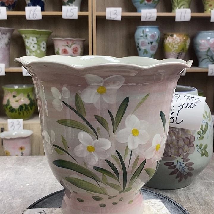 罐12zp景德镇陶瓷花盆