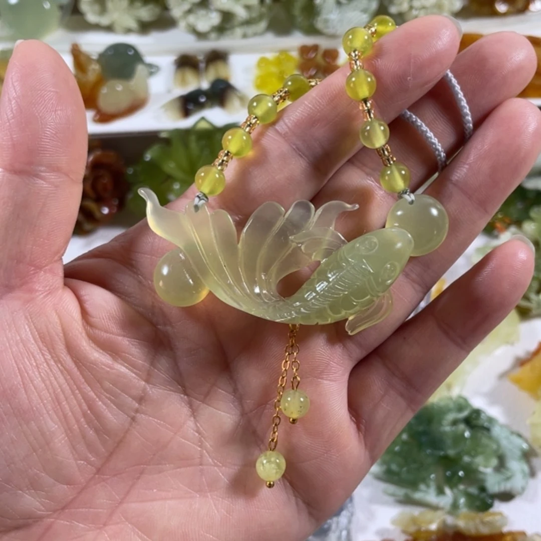 【闪购商品】未镶嵌蛇纹石玉颈饰
