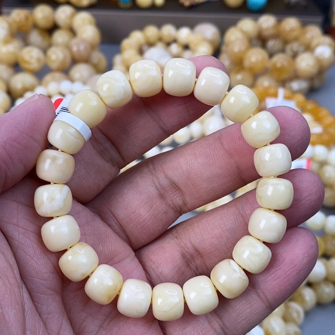 蜜蜡未镶嵌珠宝奇石10.7mm  15.2g