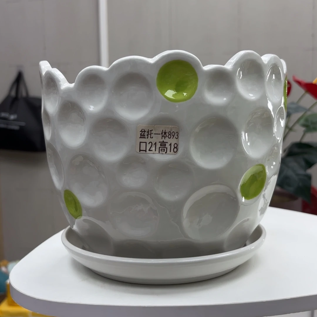 @夏西陶瓷花盆@@5893