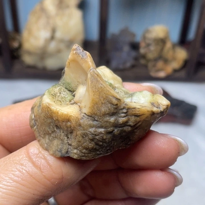 灵***虎石材戈壁牧民美石原石