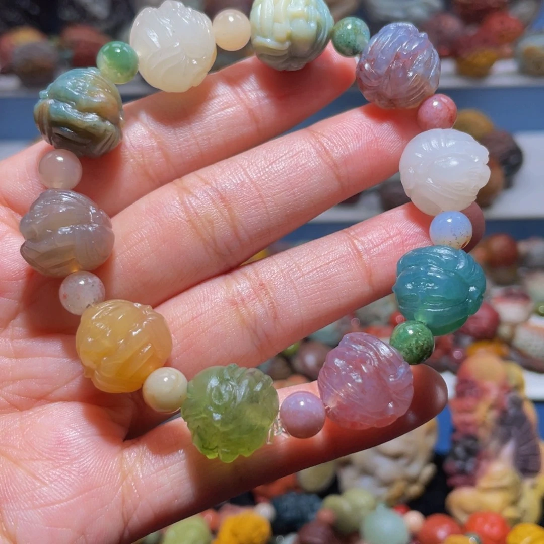 未镶嵌手串石英质玉