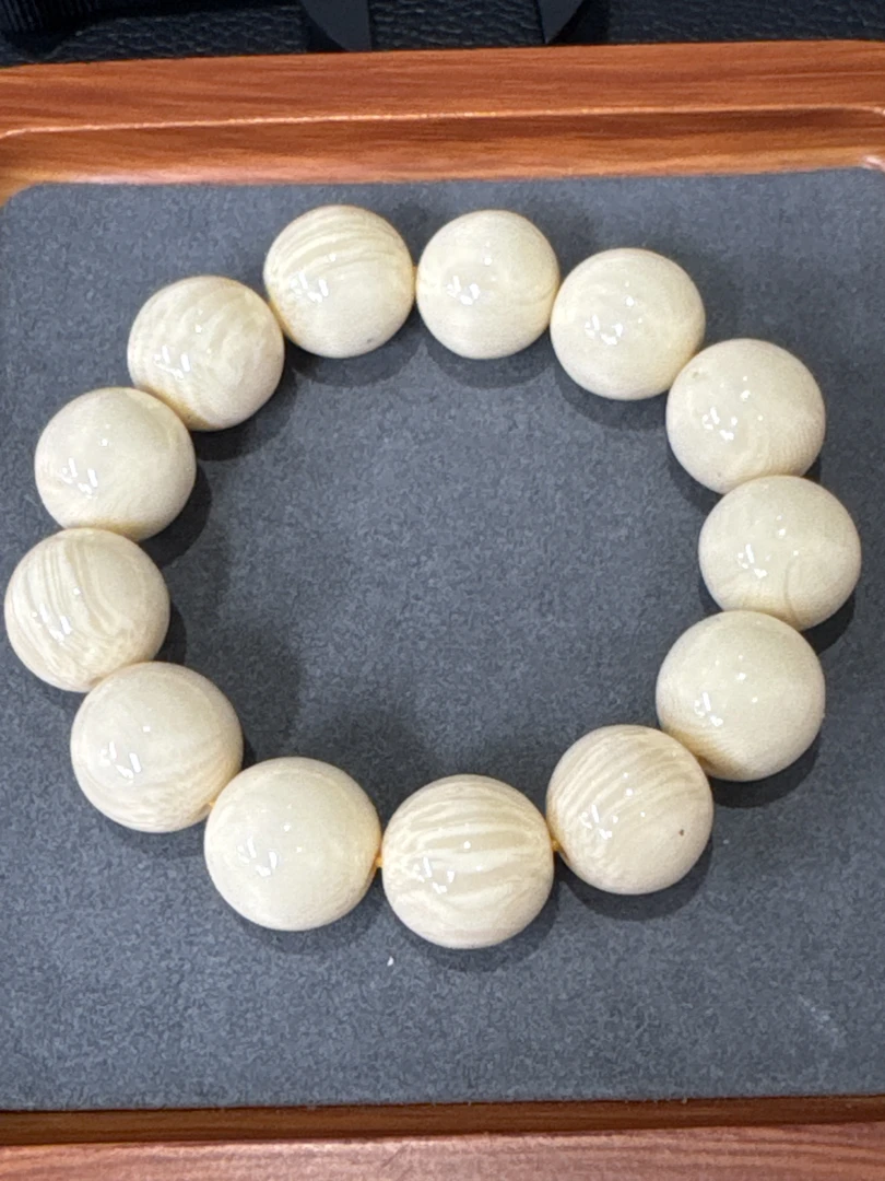 M423号-卡17mm白色手串