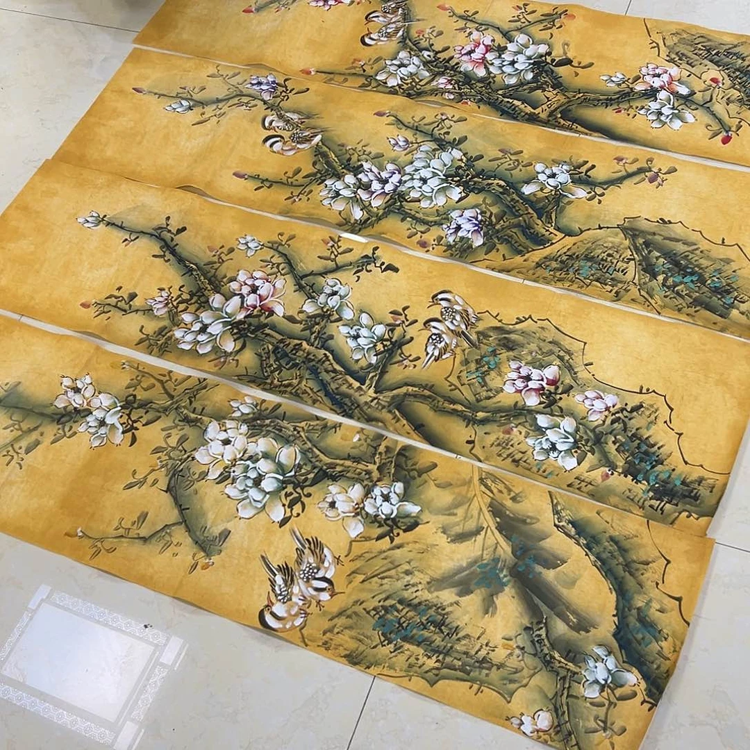 国画清风画院手绘国画