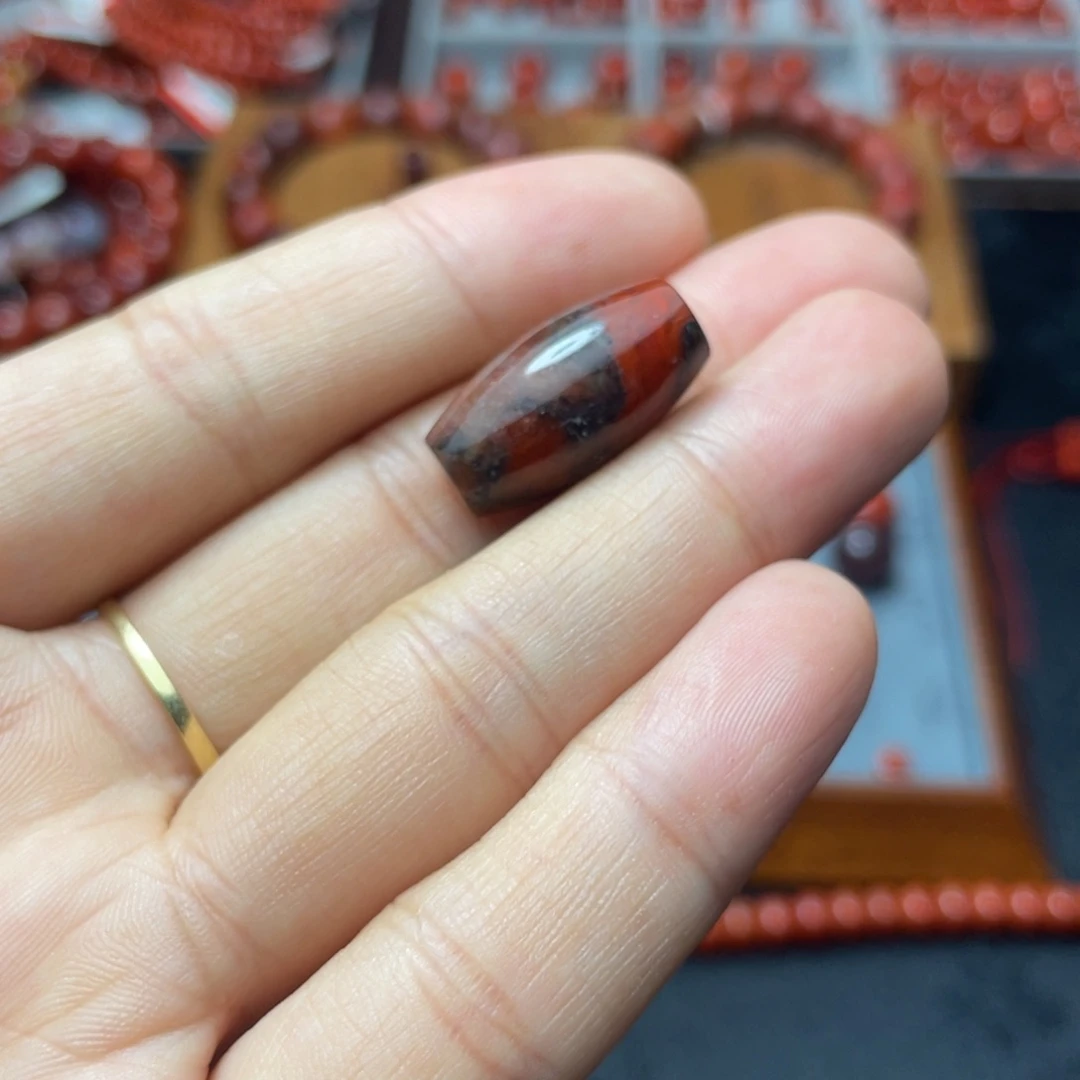 南红玛瑙未镶嵌单珠多样性发120