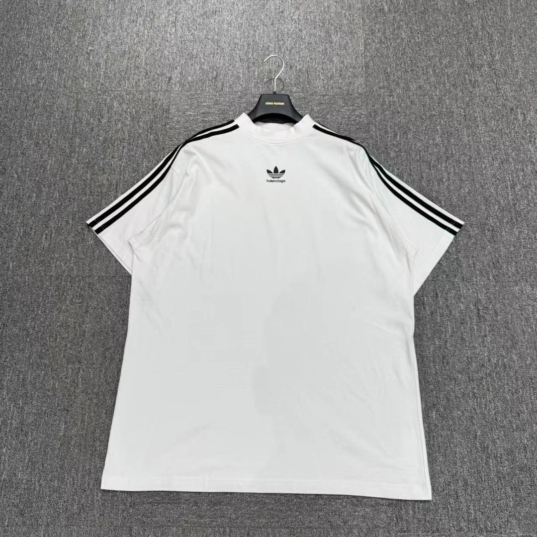 99新 Balenciaga/巴黎世家 Adidas 字母印花短袖/2码/编码15942