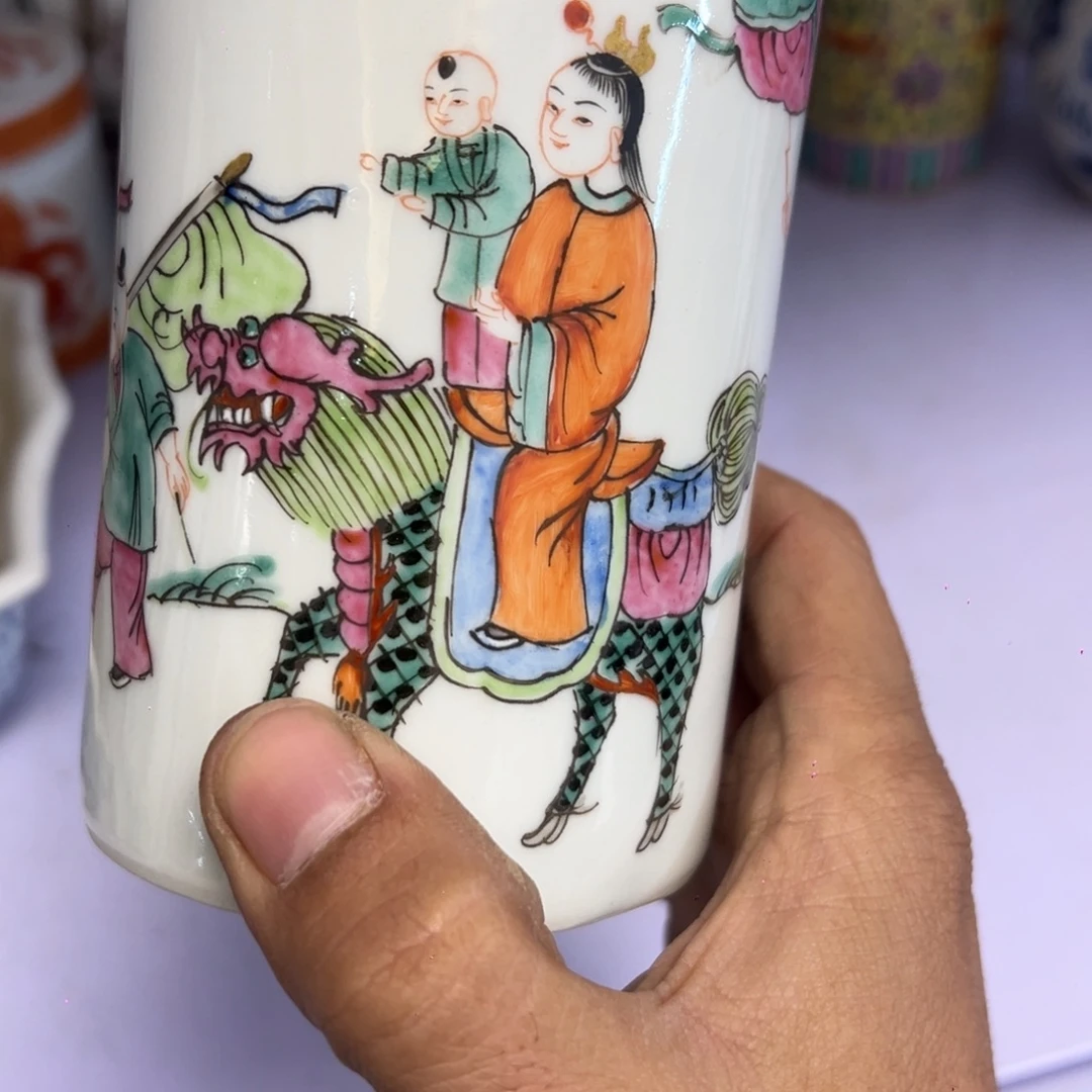 德***和瓷片瓷器摆件、茶室雅器