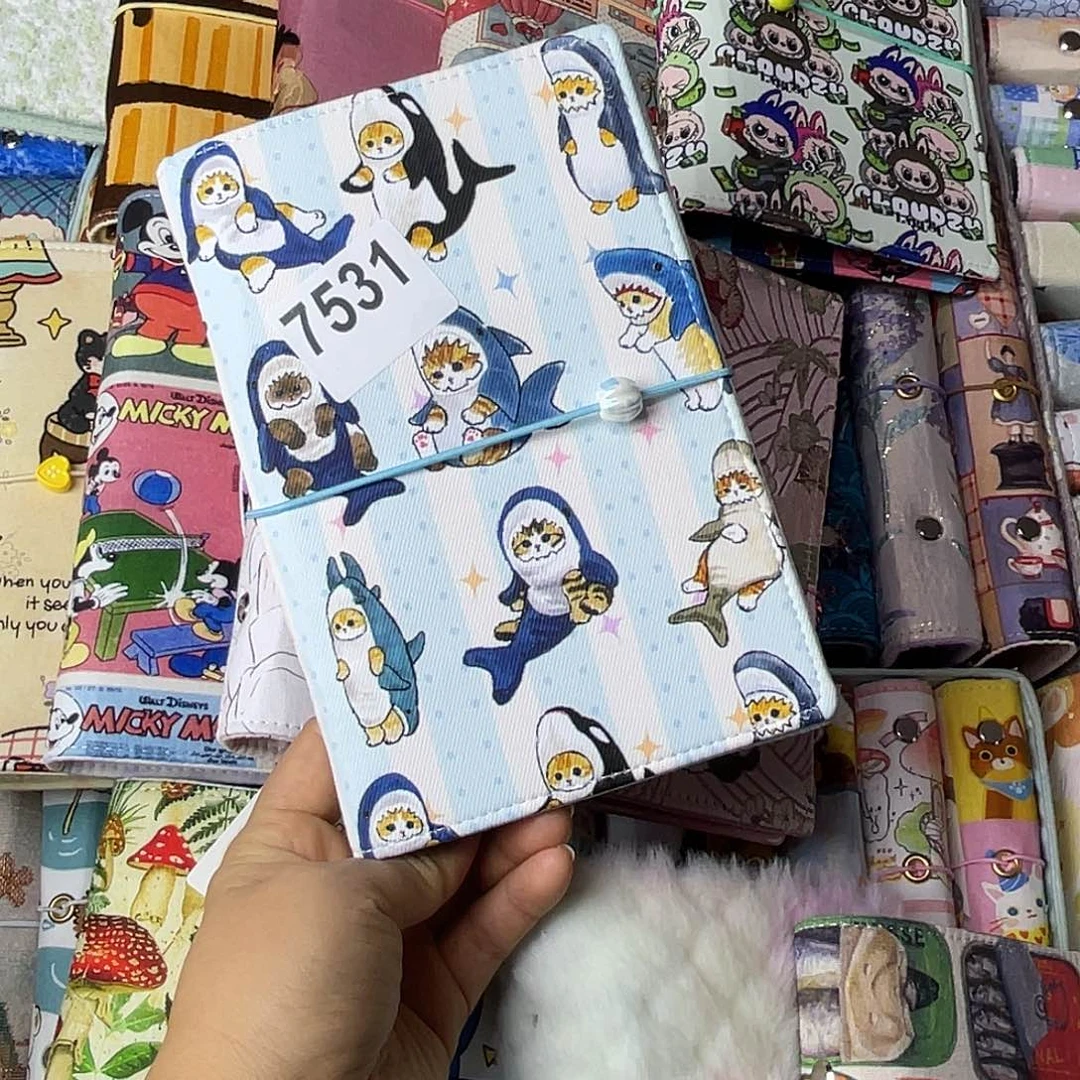 织绣A6 活页不加纸7531