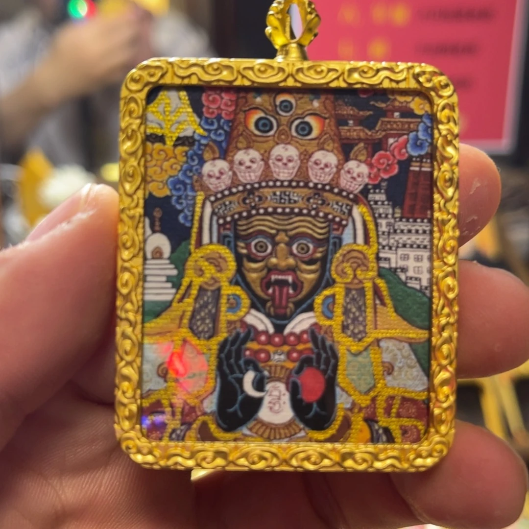 吊坠孤品福利唐卡冲销量（送黑绳）