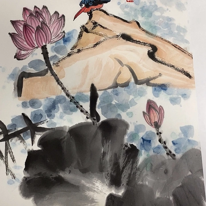 国画纯手绘写意画作