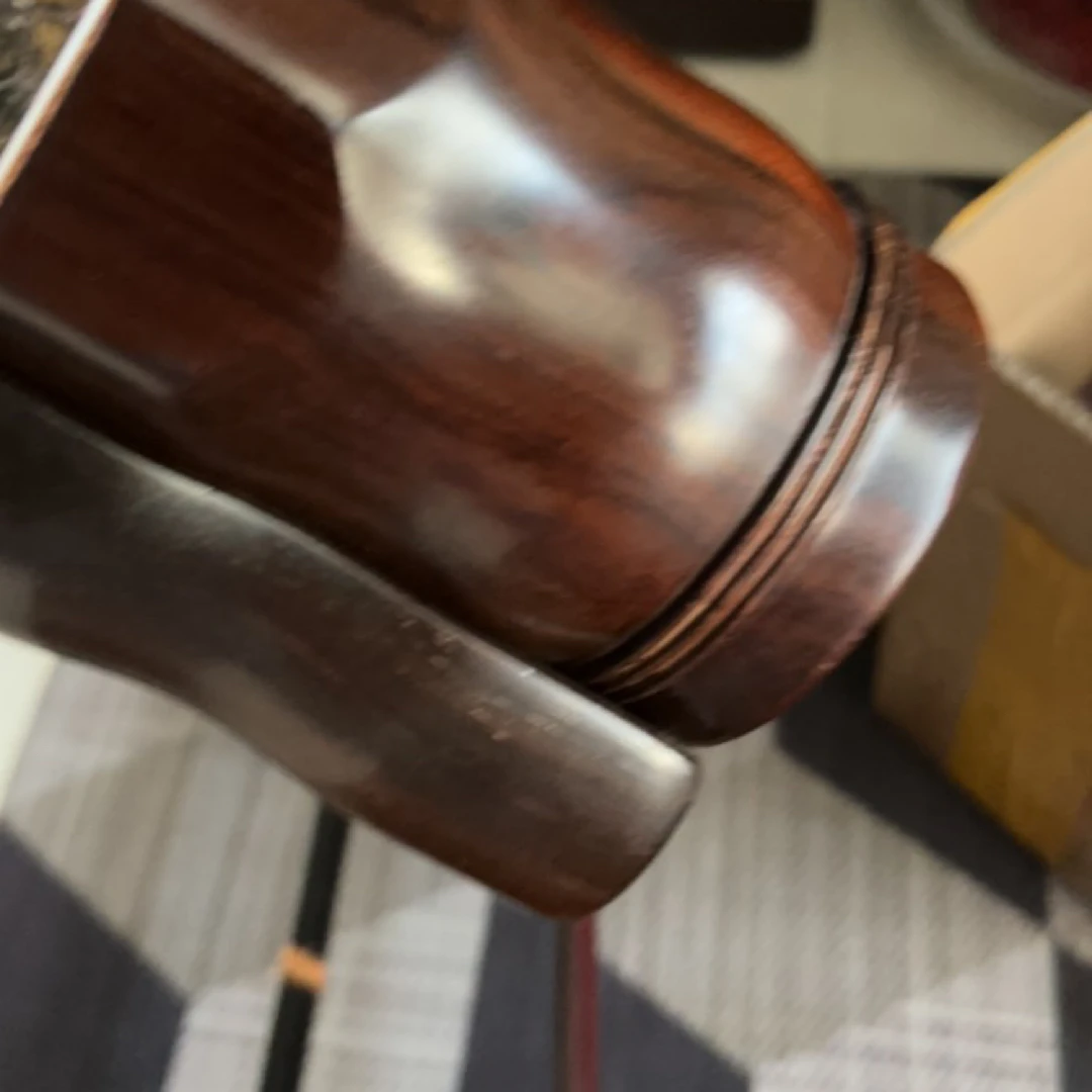 旧料扁八角两用琴手工制作卡槽工艺