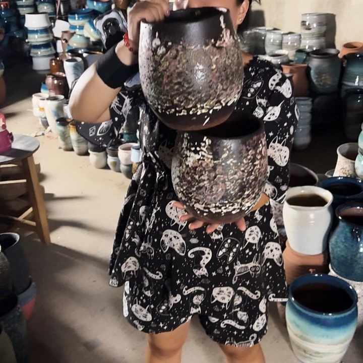 口16高20两个盆子。