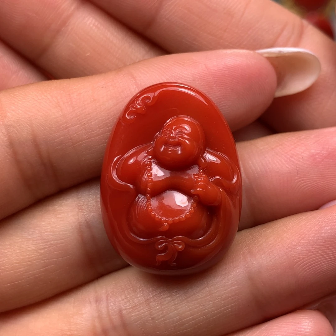未镶嵌吊坠南红玛瑙