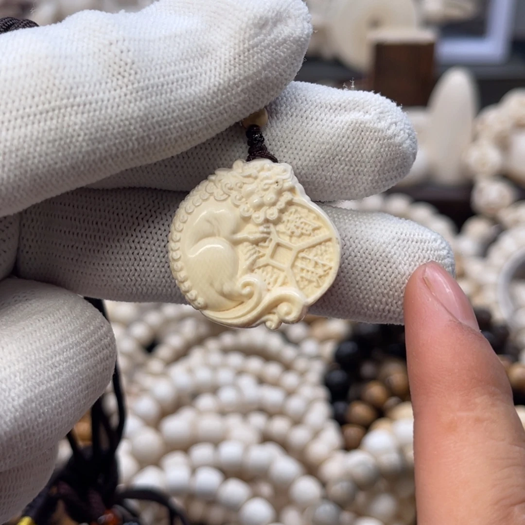 猛犸象牙手串/手链/手镯猛犸小貔貅