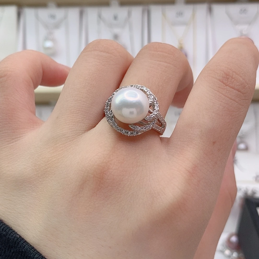 戒指未镶嵌淡水珍珠
