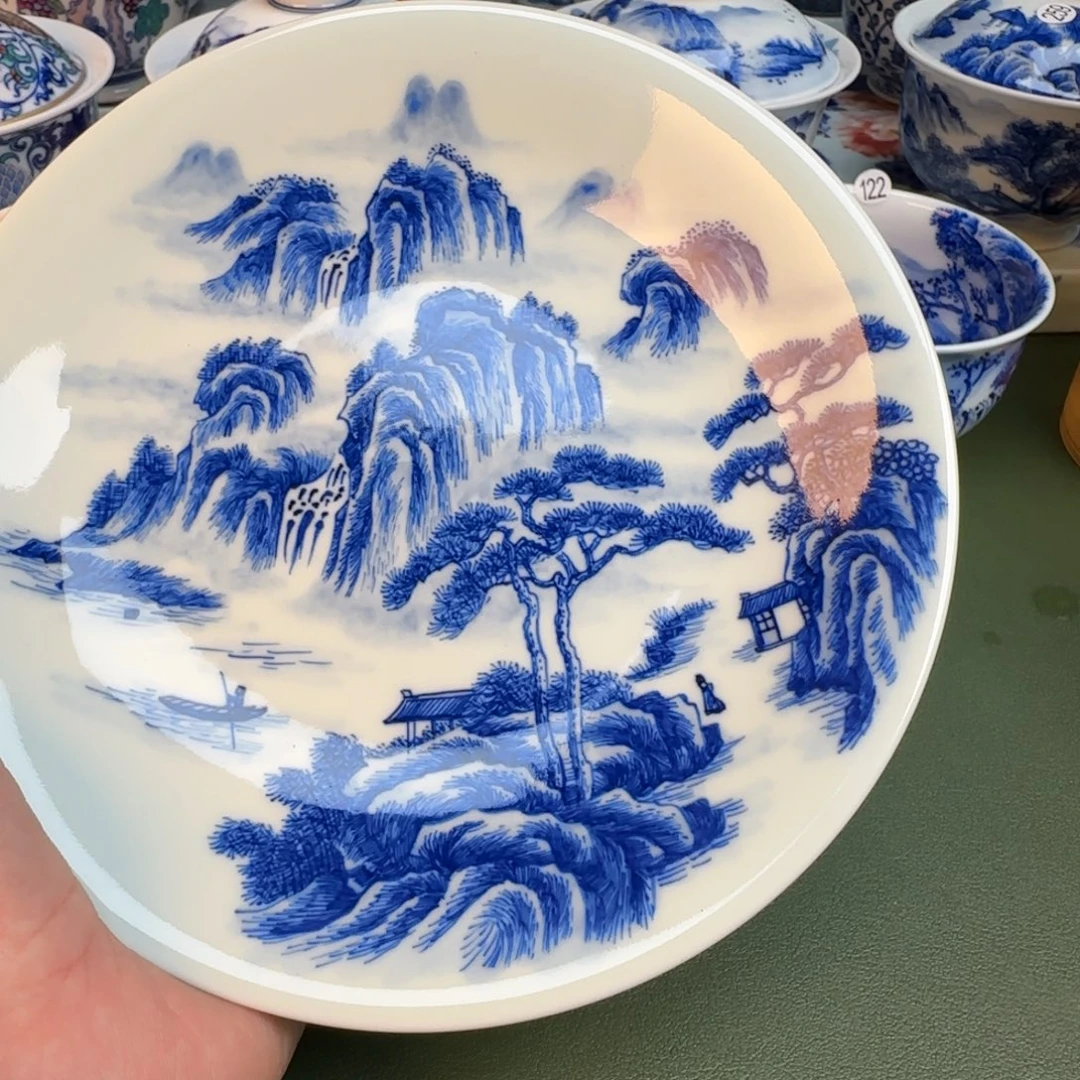 陶纯手工纯手绘茶具372