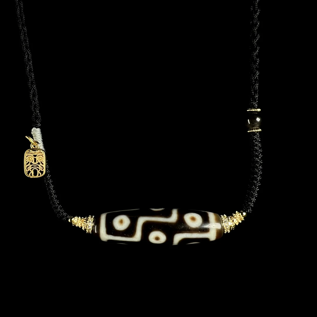 精选台珠 S级 折线九眼 玛瑙锁骨项链