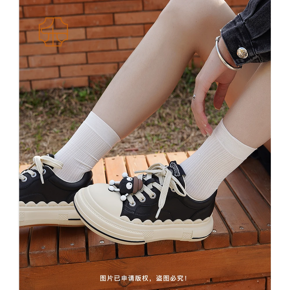 【VE.UNIQUE】大头呆萌厚底板鞋7299-395