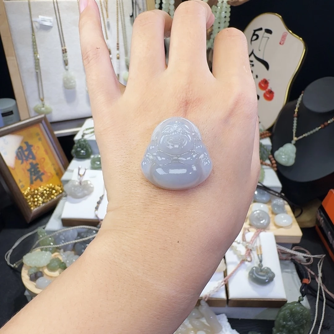 小***檬颈饰未镶嵌和田玉