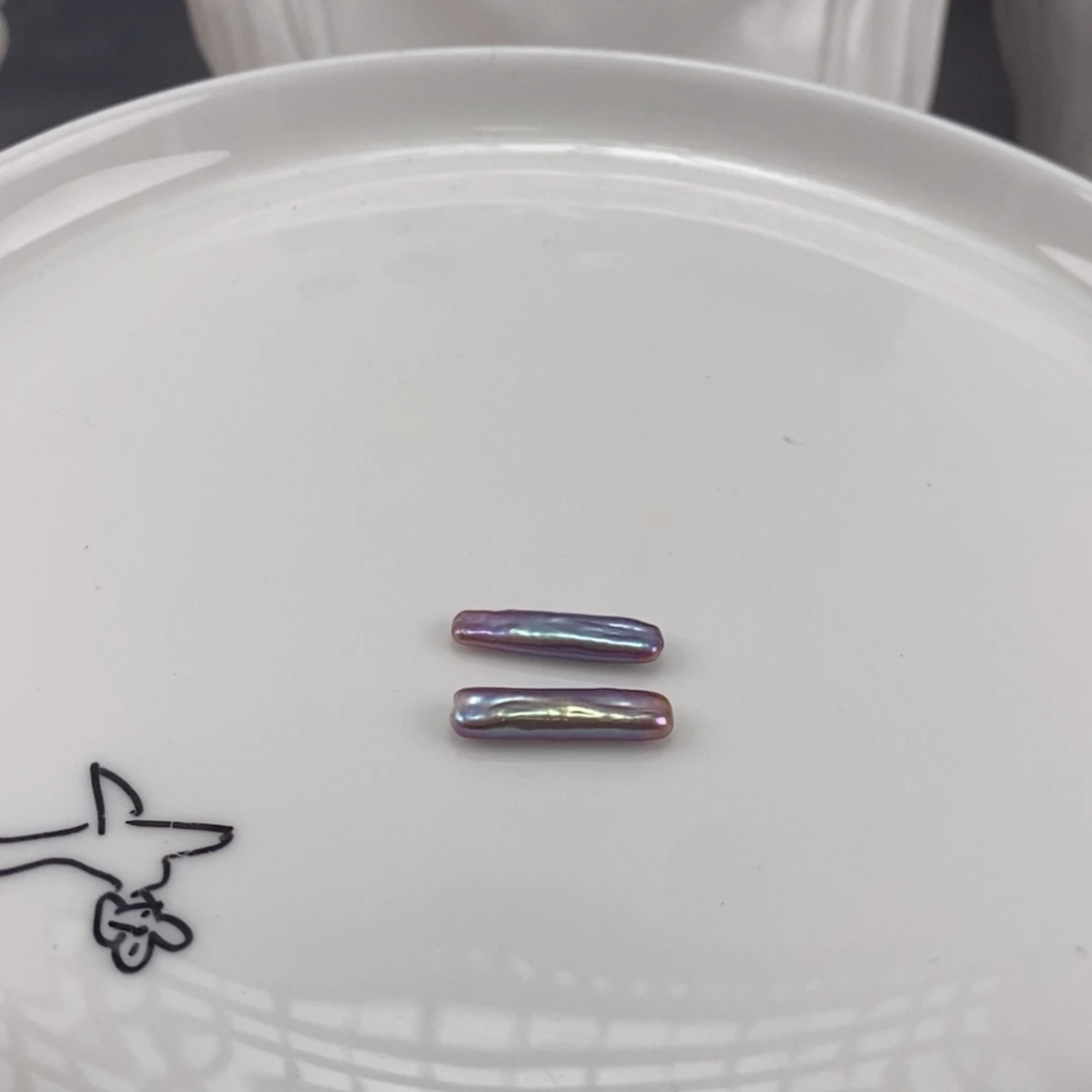 淡水珍珠耳饰银S925镶嵌