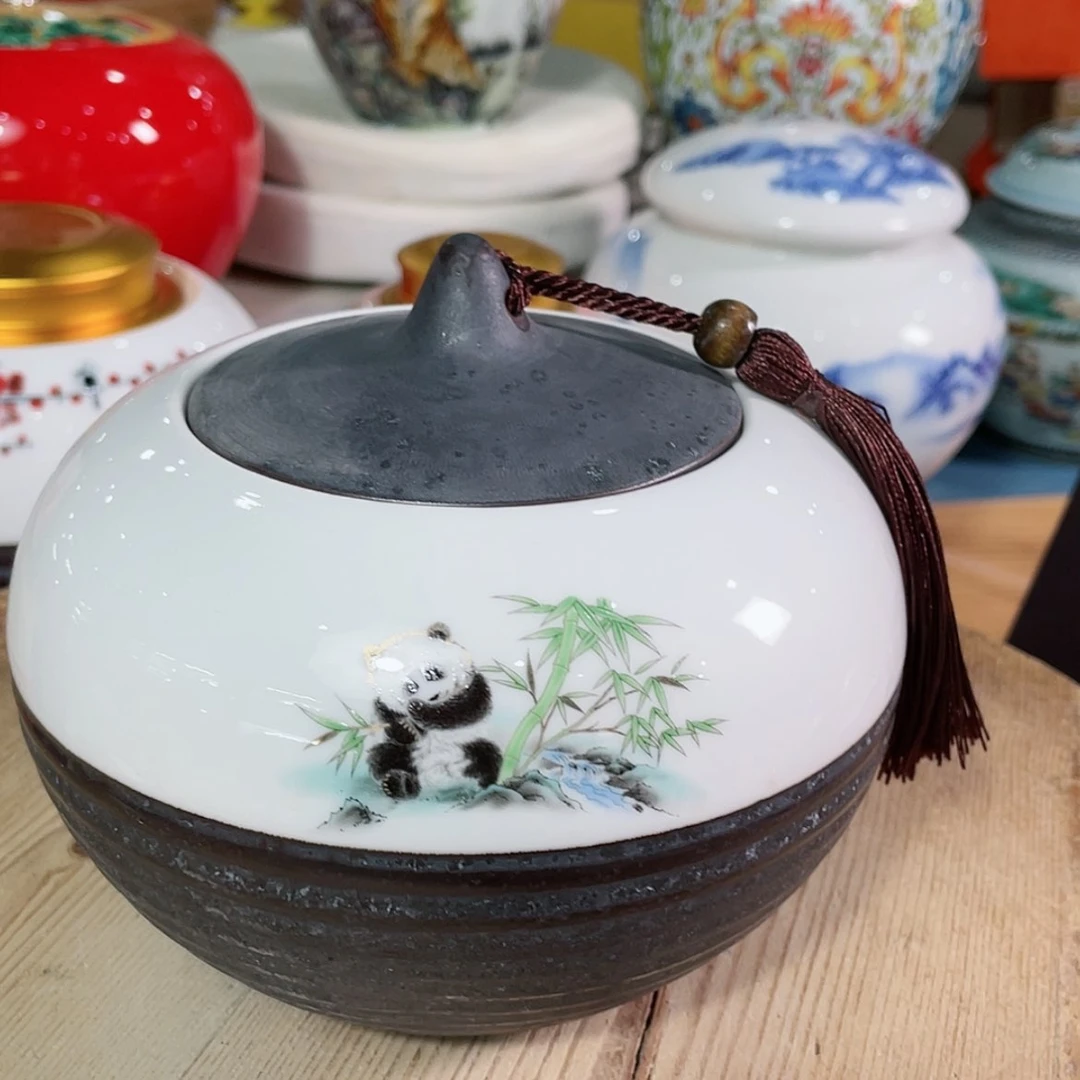 【闪购商品】罐陶瓷茶叶罐密封罐