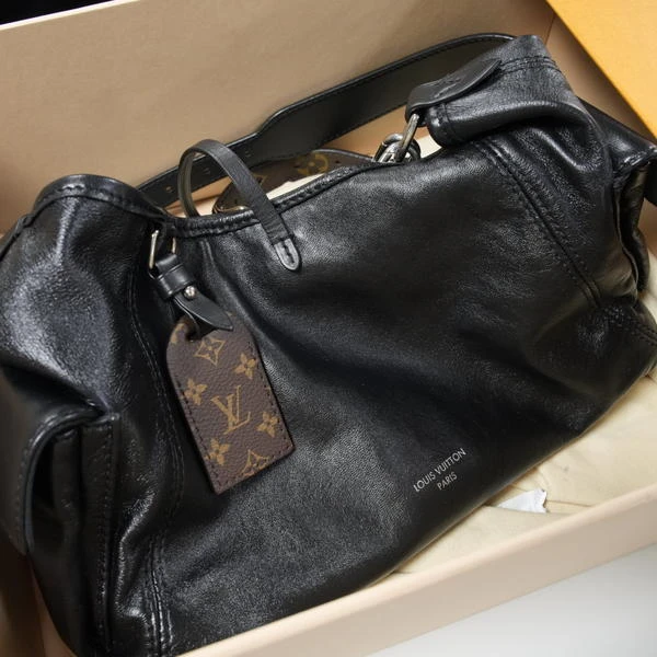 LV黑武士carryall羊皮黑色芯片款