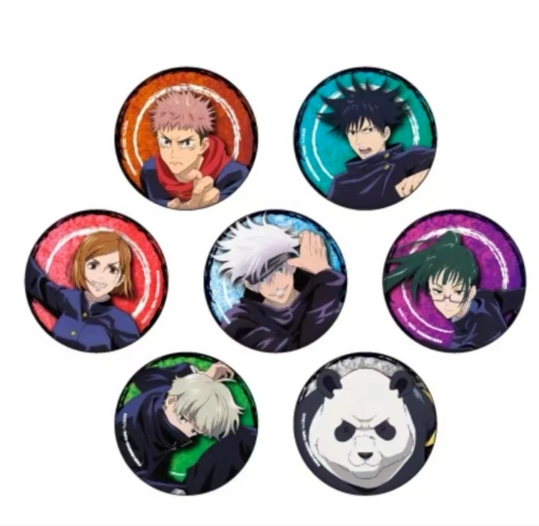 日谷 《咒术回战》MAPPA原画展吧唧徽章盲盒A盒 代拆