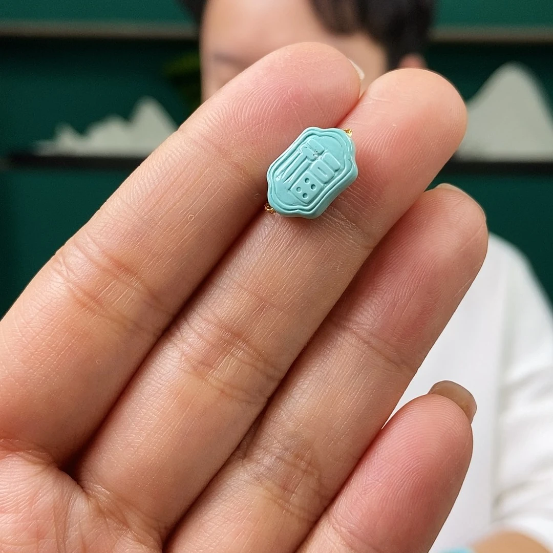 未镶嵌绿松石珠宝奇石