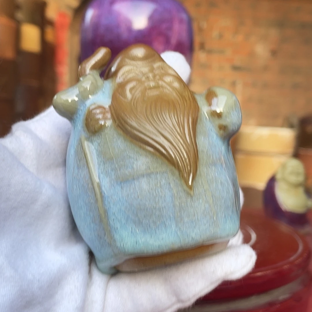 其他太传统煤烧钧瓷摆件精品