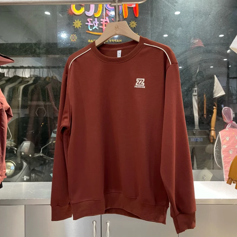 2024秋冬新款印花时尚百搭男士休闲卫衣1572