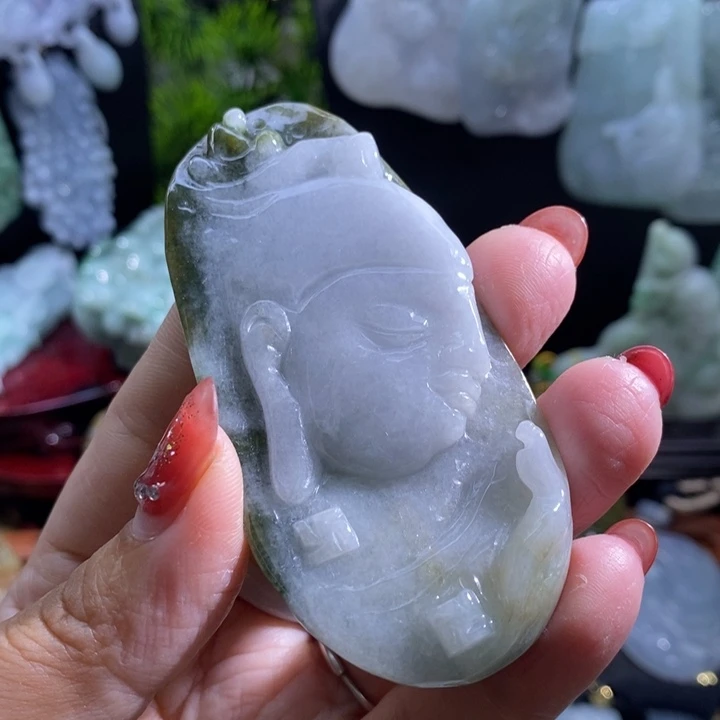 【闪购商品】颈饰未镶嵌翡翠佛