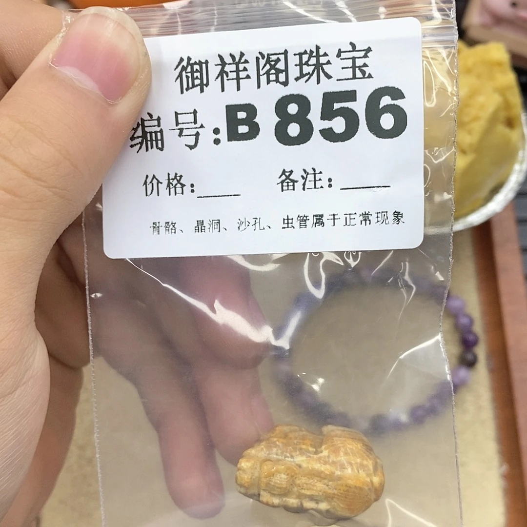 硅化玉笔搁未镶嵌