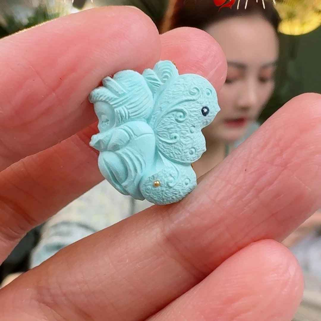 绿松石珠宝奇石未镶嵌