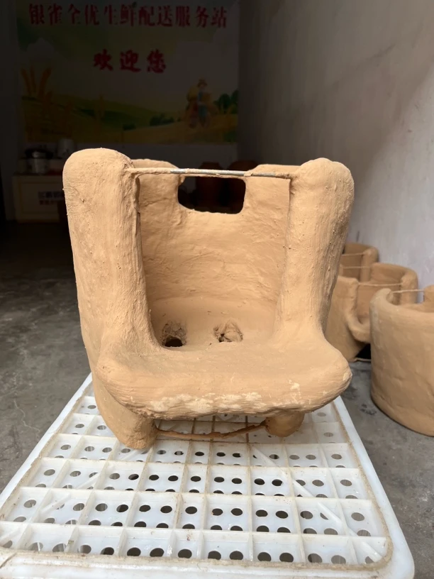 手工泥炉  柴火灶土炉子泥巴炉子大号