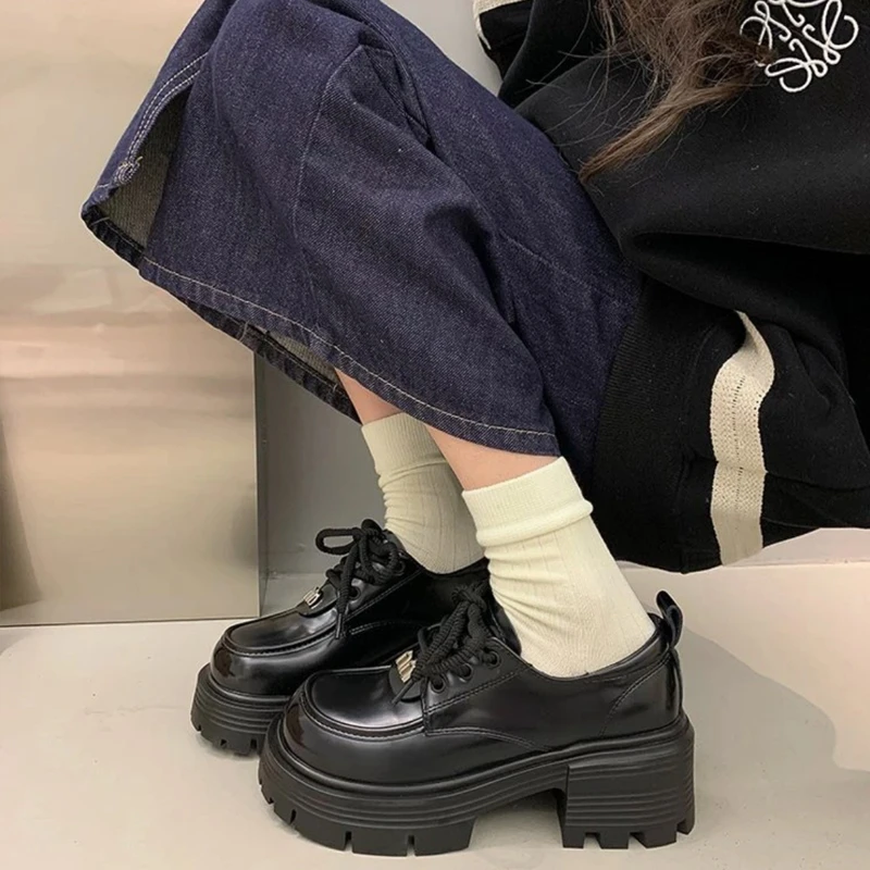 1圆头厚底英伦乐福鞋女2025新款小皮鞋LF-08/LF-09/LF-10/LF-11