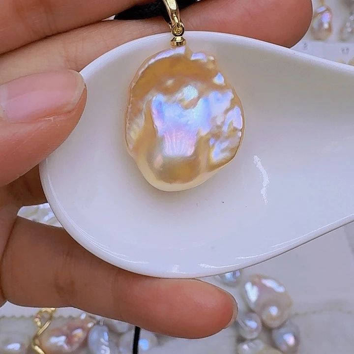 淡水珍珠未镶嵌颈饰