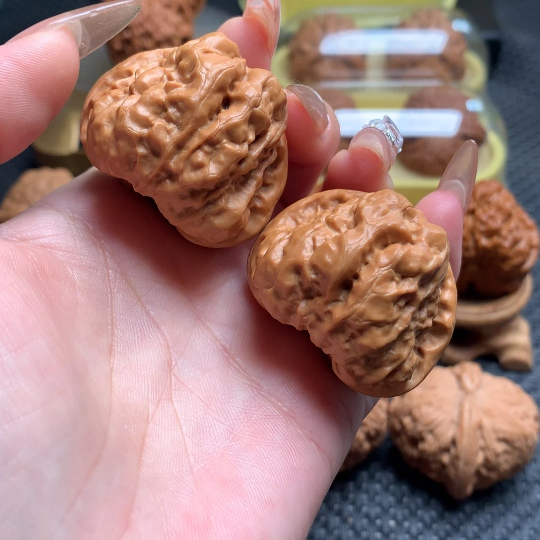 文玩核桃把件39肚42延庆蛙