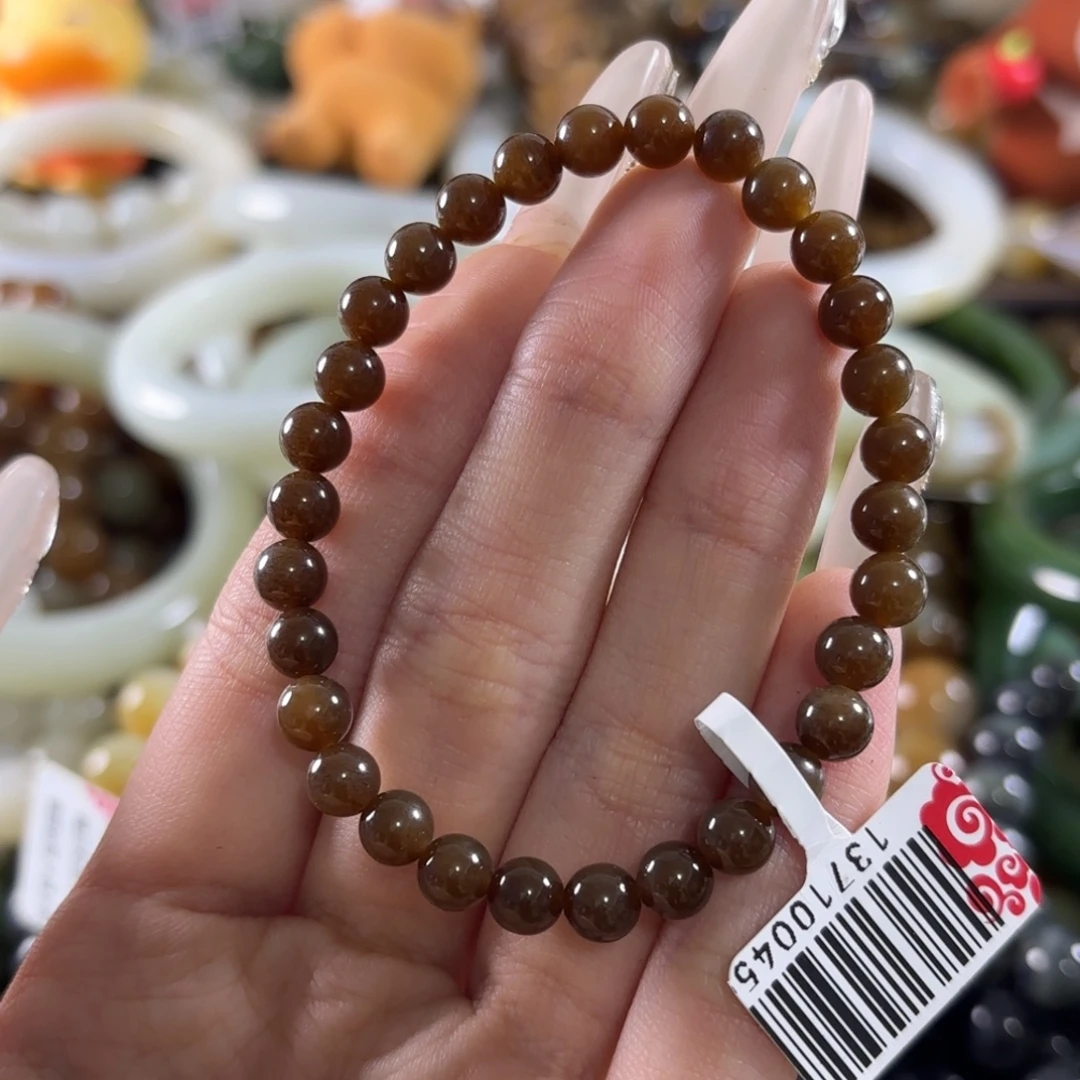 和田玉未镶嵌手链207