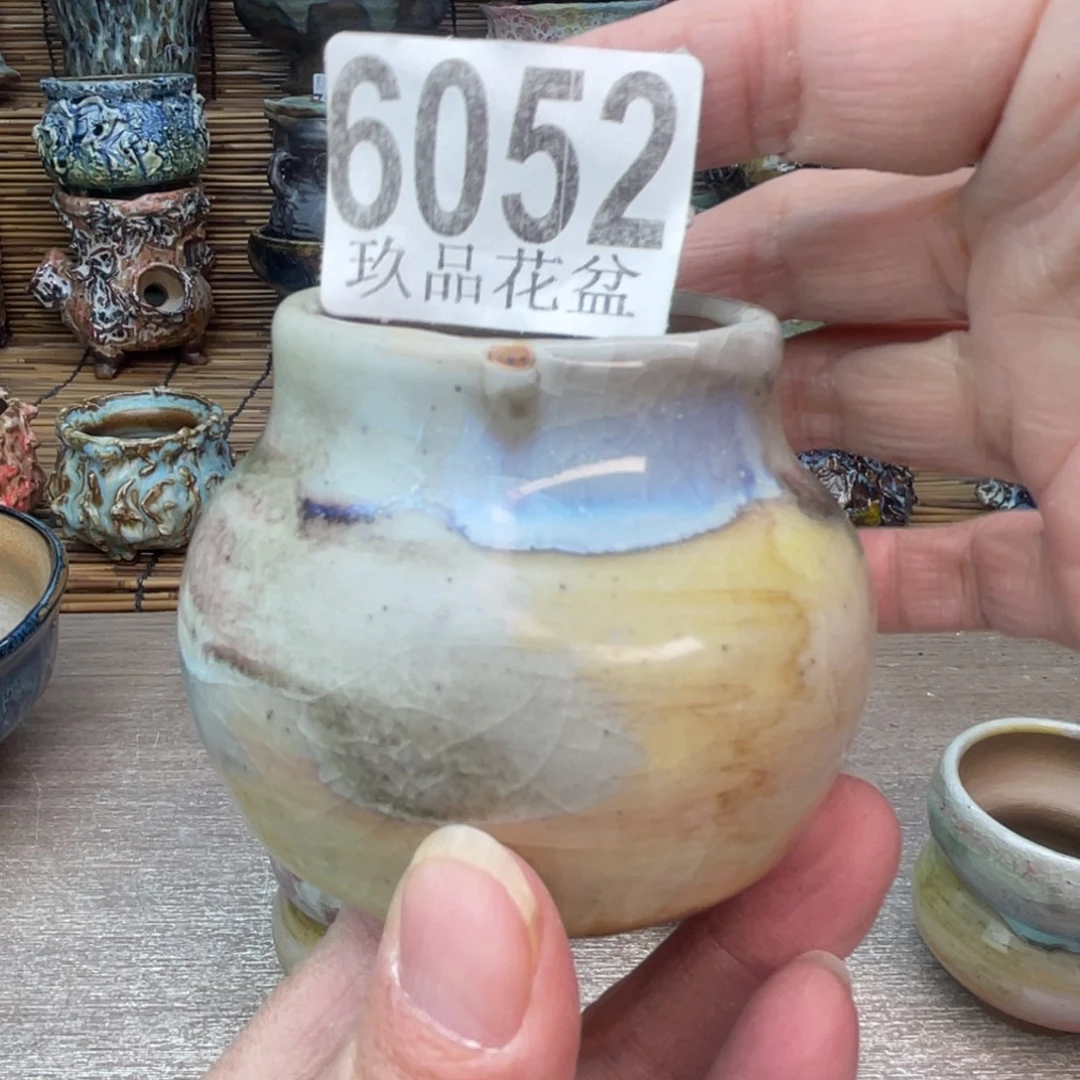 手工花盆默认瑕疵完美者勿拍